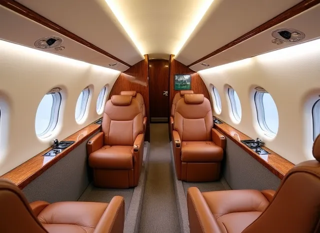Embraer Praetor 600 interior