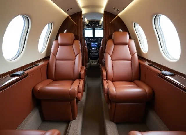 HondaJet Elite S interior